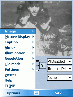 ScanDemo showing imaging